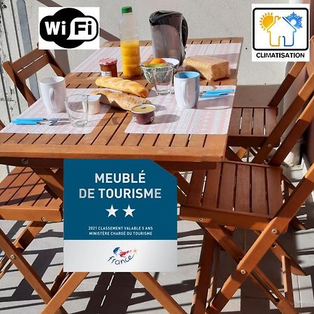 O Coeur De Sete - T2 Climatise Avec Terrasse - 2 ** Apartment Bagian luar foto